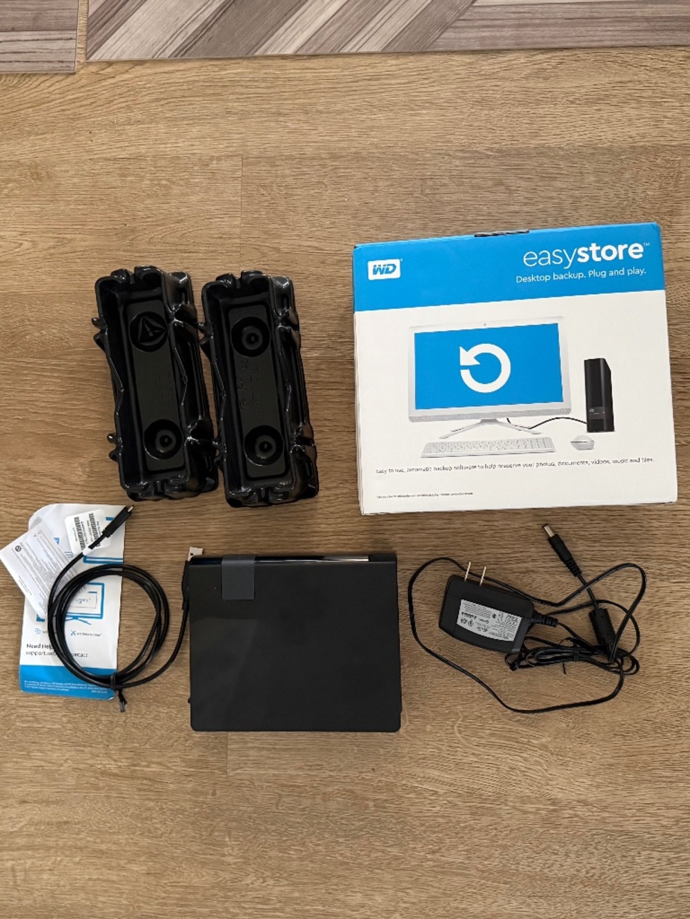 WD - EasyStore 8TB External USB 3.0 Hard Drive - Black - Western Digital